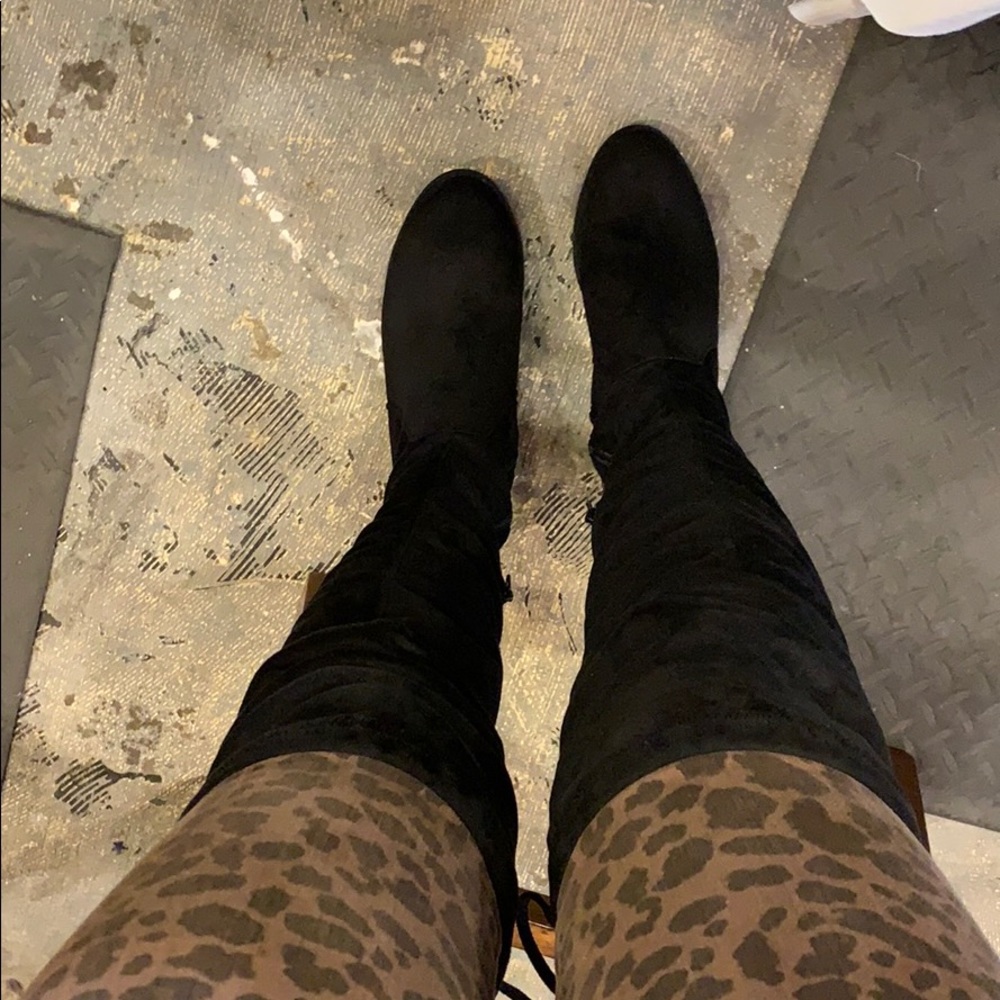 Knee high boots